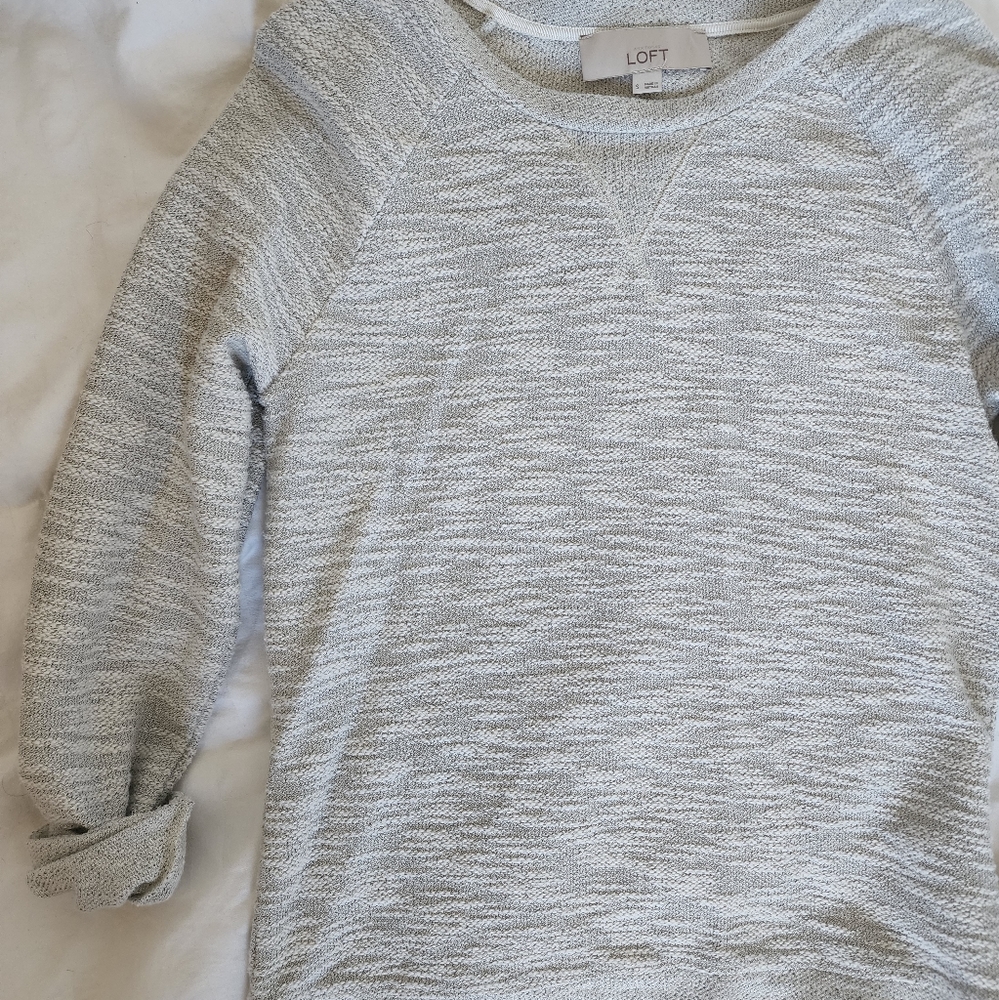 Loft sweater with sparkle size s